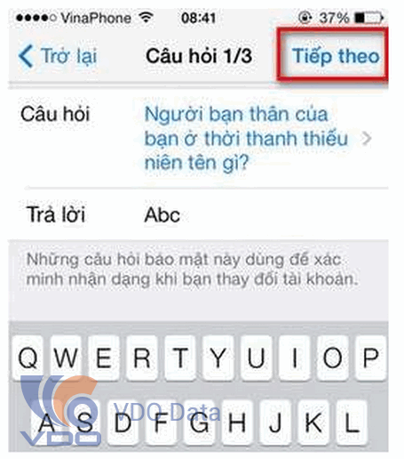 tạo id apple trên iPhone, iPad