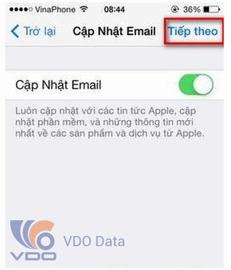 tạo id apple trên iPhone, iPad