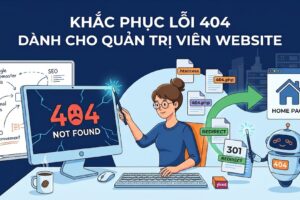 Cách khắc phục lỗi 404 cho người quản trị website