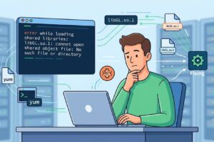 Cách khắc phục lỗi error while loading shared libraries… cannot open shared object file: No such file or directory