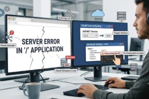 2 lỗi server error in ‘/’ application và cách khắc phục