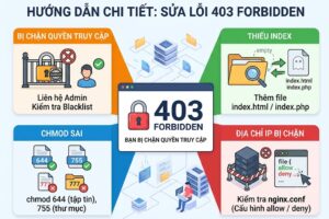 Cách sửa lỗi 403 forbidden