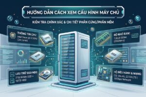 Hướng dẫn cách xem cấu hình máy chủ