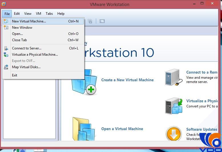 Hướng dẫn cài đặt windows server 2008 bằng phần mềm VMware