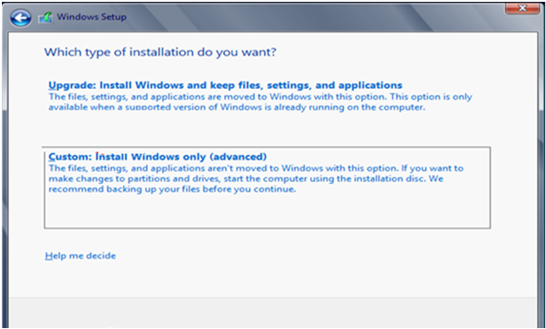Hướng dẫn cài đặt Windows server 2012 bằng phần mềm VMWare
