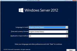 Hướng dẫn cài đặt Windows server 2012 bằng phần mềm VMWare