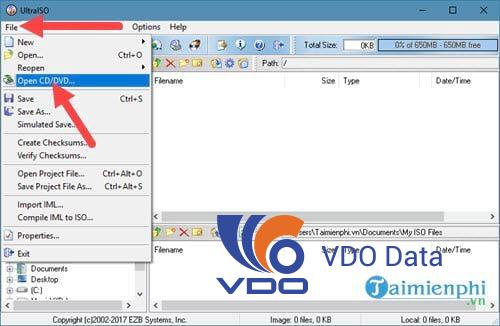 Hướng dẫn sao lưu đĩa DVD-CD-VCD sang ISO bằng Ultraiso