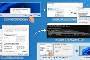 Khắc phục lỗi server DNS address could not be found