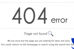 Xử lý hiệu quả lỗi 404