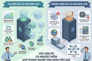 Ưu, nhược điểm của ảo hóa máy chủ