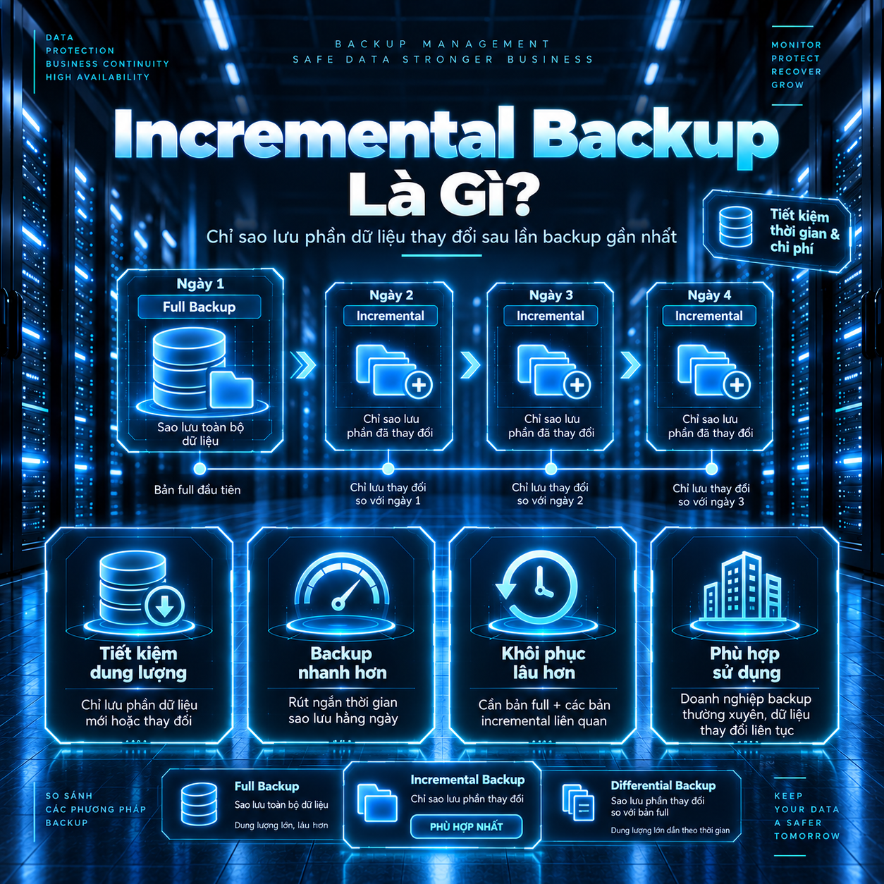 Incremental backup là gì