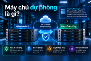 Máy chủ dự phòng là gì? Cách hoạt động và kinh nghiệm triển khai thực tế