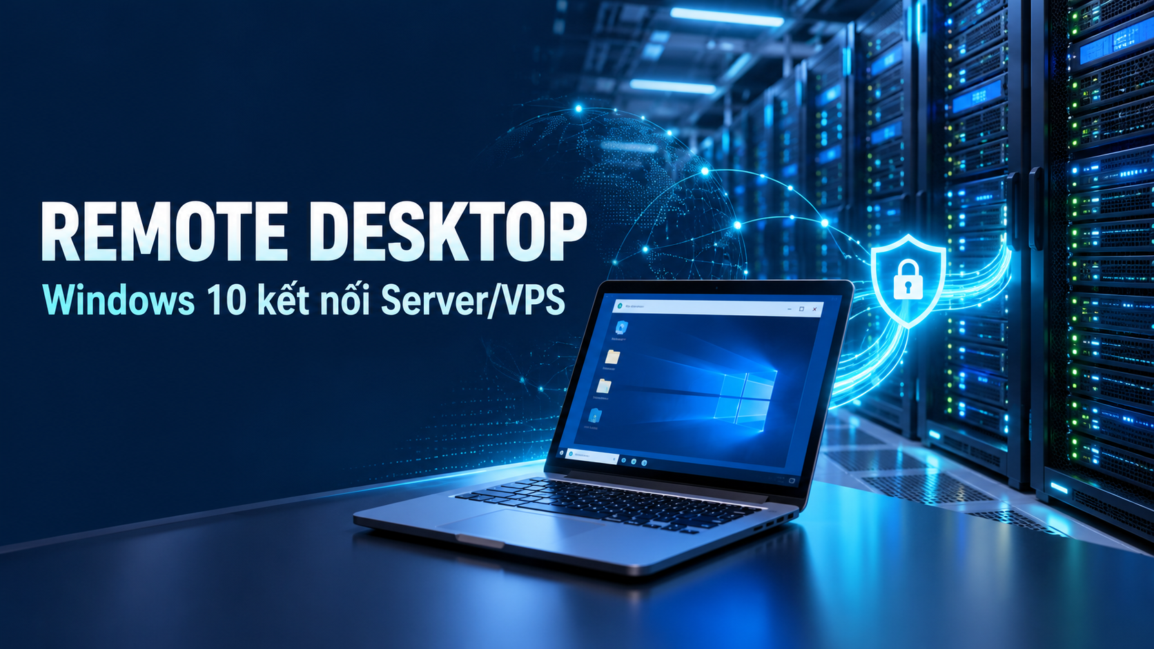Cách sử dụng Remote Desktop kết nối Server/VPS bằng Windows 10