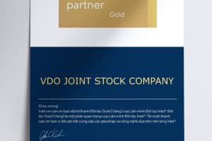 Công ty Cổ phần VDO trở thành Đối tác Vàng của Intel