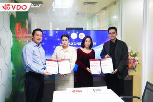 VDO đạt các chứng nhận ISO, củng cố năng lực quản trị và vị thế trong lĩnh vực công nghệ