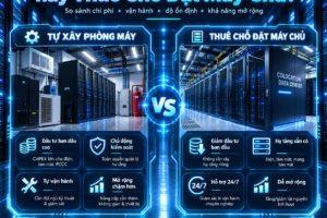 Tự xây phòng máy hay thuê chỗ đặt máy chủ? Bài toán chi phí trong kỷ nguyên AI