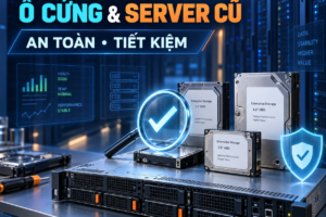 Kinh nghiệm mua ổ cứng và server cũ an toàn